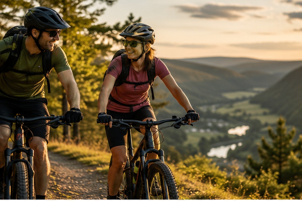 Mountainbike-Tour in der Region